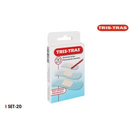 Set de 20 Tiras Adhesivas Surtidas Transparentes Tris-Tras (36 Cajas) Precio: 21.49999995. SKU: B1CZW9K5TJ