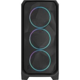 Fractal Design Caja Meshify 3 XL Negro RGB TG Light Tint FD-C-MES3X-04 - Torre Grande, Ventana Lateral, USB 3.2 Gen 2
