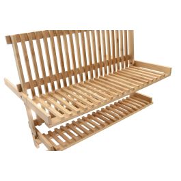 DKD Home Decor Escurridor Básicos de Bambú Natural para Vajilla y Cubiertos – Largo 26cm, Ancho 45cm, Alto 25cm Precio: 14.49999991. SKU: S3041264