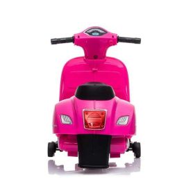 Ociotrends Moto Mini Vespa Rosa 6V 4Ah 1 Motor