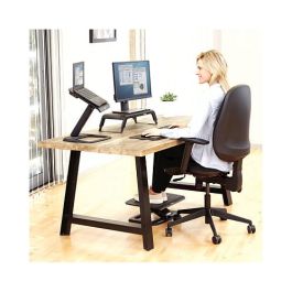 Fellowes Soporte para Monitor 8060501, Ajuste de Altura, Hasta 18 kg, Negro