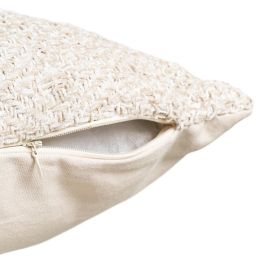 Cojín Natural Poliéster Textil/Hogar 30 X 50 cm