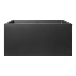 Jardinera Elho Vivo Next Long 80 - Negro - L 78 x B 39 x H 38 cm - interior/exterior - 100% reciclado