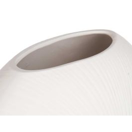 Giftdecor Jarrón Cerámica Circular Blanco 40 cm (2 Unidades) Giftdecor Jarrón Cerámica Circular Blanco 40 cm (2 Unidades)