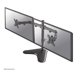 Neomounts FPMA-D550DDBLACK Soporte de Escritorio para Doble Pantalla de hasta 32", Altura Ajustable, 8 kg por Pantalla, Negro