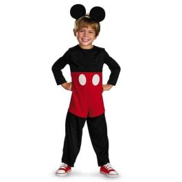 Disney Disfraz Infantil Mickey Classic para Niños Talla 3-4 Años Negro Disney Disfraz Infantil Mickey Classic para Niños Talla 3-4 Años Negro