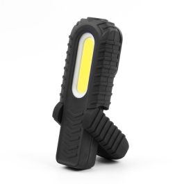 Edm Linterna de trabajo LED recargable USB 5W 300LM / 3W 90LM con gancho, imán y soporte basculante 180° Precio: 16.50000044. SKU: S7903869
