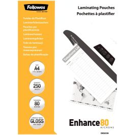 Fellowes Láminas de Laminado A4 Brillante 80 Micras 250 Unidades Precio: 49.7899996. SKU: B15LRH68R7