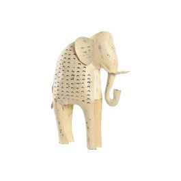 DKD Home Decor Figura Decorativa Elefante Indio de Metal Blanco 18 x 58 x 47 cm (Pack de 2 Unidades) Precio: 110.49999994. SKU: B13T7TKTV2