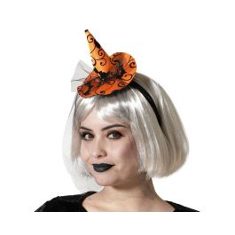 Diadema De Bruja, Accesorio Para Disfraz, Color Naranja Con Sombrero Y Detalles Festivos Para Halloween Y Fiestas Precio: 1.9602. SKU: B14WF95ZSN