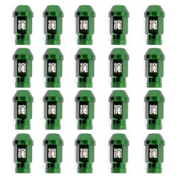 Omp Speed Juego De 20 Tuercas De Aluminio M14x1.5 Llave De 19 Largo 40 mm Color Verde De Aluminio 7075 OMPS09931408 Omp Speed Juego De 20 Tuercas De Aluminio M14x1.5 Llave De 19 Largo 40 mm Color Verde De Aluminio 7075 OMPS09931408