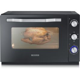 Severin TO 2073 XXL Horno Tostador Independiente 60L, Negro, con Grill, Función Pizza, Convección y Temporizador 120 min