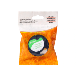 Q-connect Cinta para Rotuladora Letratag 12mm x 4mt Negro-Blanco Consumible Oficina Hogar Escuela