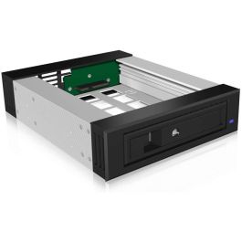 Icy Box 3,5/2,5" SATA/SAS in 1x5,25" Storage bay adapter - black