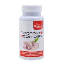 Plantis Magnolia+B Complex 60 Cápsulas. Extracto de corteza de Magnolia con 10% Honokiol y Vitaminas B para sistema nervioso Precio: 16.9500001. SKU: B1E732D7DB
