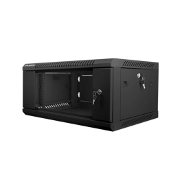 Lanberg WF01-6404-10B Armario Rack Montaje en Pared 4U 600x450x290 mm, Vidrio Templado, Carga Máx. 60kg, IP20, Autoensamblaje Precio: 79.68999984. SKU: S5604356