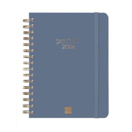 Agenda Anual (2026) Catalan Finocam Espiral Alma Wire-O Tapa Extra Con Goma E10 155X212 D/P Blau Precio: 15.88999951. SKU: B16HHKJHXW