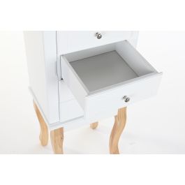 Joyero Romantico DKD Home Decor Blanco Natural 27 x 90 x 37 cm