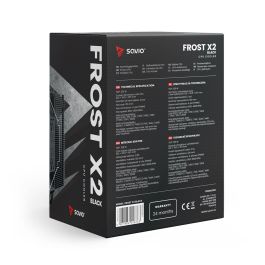 Ventilador de CPU Savio FROST BLACK X2 Ventilador de CPU Savio FROST BLACK X2