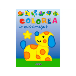 Susaeta Cuaderno para Colorear Mis Amigos 12 Páginas 20x27 cm Precio: 2.68999952. SKU: B15N22G27X
