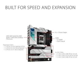 ASUS ROG STRIX X670E-A GAMING WiFi AMD X670 Socket AM5 ATX ASUS ROG STRIX X670E-A GAMING WiFi AMD X670 Socket AM5 ATX