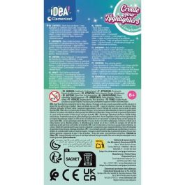 Clementoni 18130 Kit Creativo Mini Laboratorio para Crear y Personalizar 2 Subrayadores con Tintas y 3 Temas Diferentes para Niños +6 años