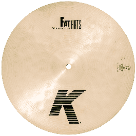 Zildjian Hi Hat K Fat 14 1/8" - Par de Platos Mezcla Serie K y A para Estudio y Escenario