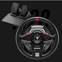 Thrustmaster Volante + Pedales T128 para PS5/PS4/PC con Force Feedback HYBRID DRIVE - 4160781
