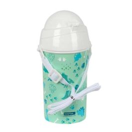 Botella Portaliquidos Safta 500 mL Apertura Automatica Con Pajita Safta Preescolar 195x73x73 mm