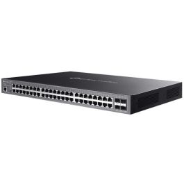 TP-Link SG3452XMPP Switch Omada Gestionado L2+ con 48 Puertos Gigabit Ethernet PoE y 4 Ranuras SFP+ para Rack 1U