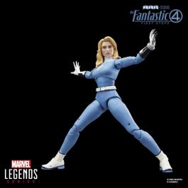 HASBRO Figura Mujer Invisible Los 4 Fantásticos Marvel 15cm Articulada con Accesorios y Escudo