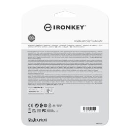 Kingston IronKey Vault Privacy 50 Memoria USB 32GB Tipo A 3.2 Gen 1 Negro Azul