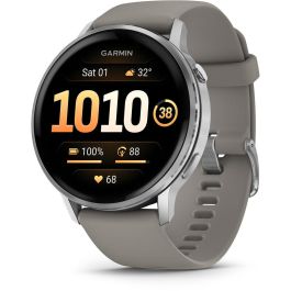 Garmin Venu 4 Reloj Inteligente 45mm AMOLED Pantalla Táctil GPS Negro/Plata/Gris Silicona Banda Monitor Frecuencia Cardíaca Precio: 686.8323. SKU: B1FQBVZ5QB