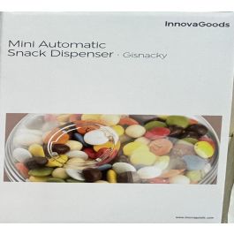 Mini Dispensador Automático de Caramelos y Frutos Secos InnovaGoods Mini Dispensador Automático de Caramelos y Frutos Secos InnovaGoods