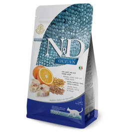 Farmina N&D Cat Ocean Low Grain Bacalao Pienso para Gatos sin Cereales con Bacalao y Patata 1,5 kg Precio: 18.3216. SKU: B1CZHC5959