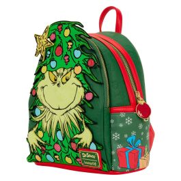 Loungefly Mochila Dr. Seuss Holiday El Grinch 26cm