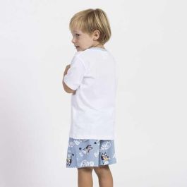 Cerdá Pijama Corto Single Jersey Bluey 5 Años Blanco