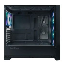 Coolbox Caja Ordenador Gaming Ge2000 Dualview ATX, Cristal Templado, ARGB, COO-CHA-GE2000-0