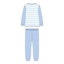 Cerdá Pijama Largo Single Jersey Bluey para Niños 5 Años - Color Azul Claro