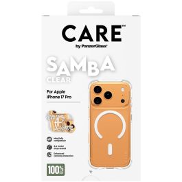 PanzerGlass CARE fashionable Samba clear MagSafe iPhone 17 Pro Funda