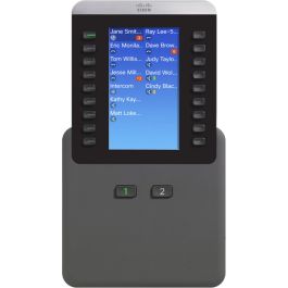 Cisco CP-8800-V-KEM= Serie 8800 Video KEM para Teléfono IP 8865, 14 Botones, Gris