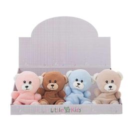 Creaciones Llopis Osito Bens de Peluche 16 cm, Poliéster, Display de 12 Unidades Surtidas en 4 Colores Creaciones Llopis Osito Bens de Peluche 16 cm, Poliéster, Display de 12 Unidades Surtidas en 4 Colores