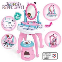 Smoby SMO3032163202547 Tocador infantil 2 en 1 Gabby y la Casa Mágica con taburete, 12 accesorios y espejo regulable Precio: 81.69000037. SKU: B1BFPYMAV9
