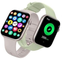 SPC 9650B Smartwatch Smartee Duo 2 Pantalla AMOLED 1.78", Llamadas Bluetooth, Frecuencia Cardíaca, Oxímetro, +100 Deportes, Blanco, Correa Extra