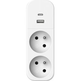 Biplite - QUARX - 2P 16A - Con USB-A y USB-C, compatible con NF Biplite - QUARX - 2P 16A - Con USB-A y USB-C, compatible con NF