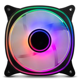 Nox NXHUMMERVFAN Ventilador V-FAN 12cm ARGB con Espejo Infinito