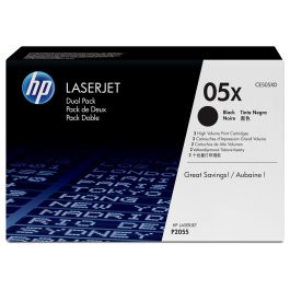 HP Toner Original 05X CE505XD Negro Doble Pack Alta Capacidad 13000 Páginas Precio: 317.49999974. SKU: S8409735