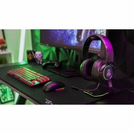 The G-Lab THE3760162055429 Auriculares Inalámbricos Gaming KORP IRIDIUM con Micrófono, RGB, para PC, PS4 y Xbox One, Negro