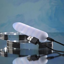 Vibrador Evolved Playboy Azul Blanco