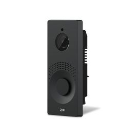 2N IP One Videoportero IP de Seguridad Unidad Principal Full HD con Cámara Gran Angular 156° y Zoom Facial Adaptativo, Negro